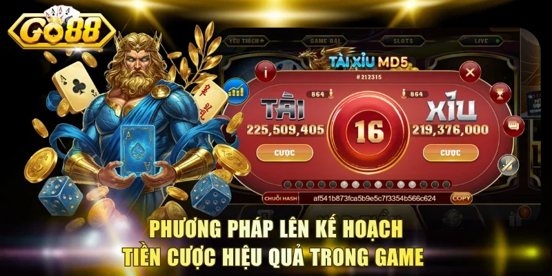 Phương pháp lên kế hoạch tiền cược hiệu quả trong game 